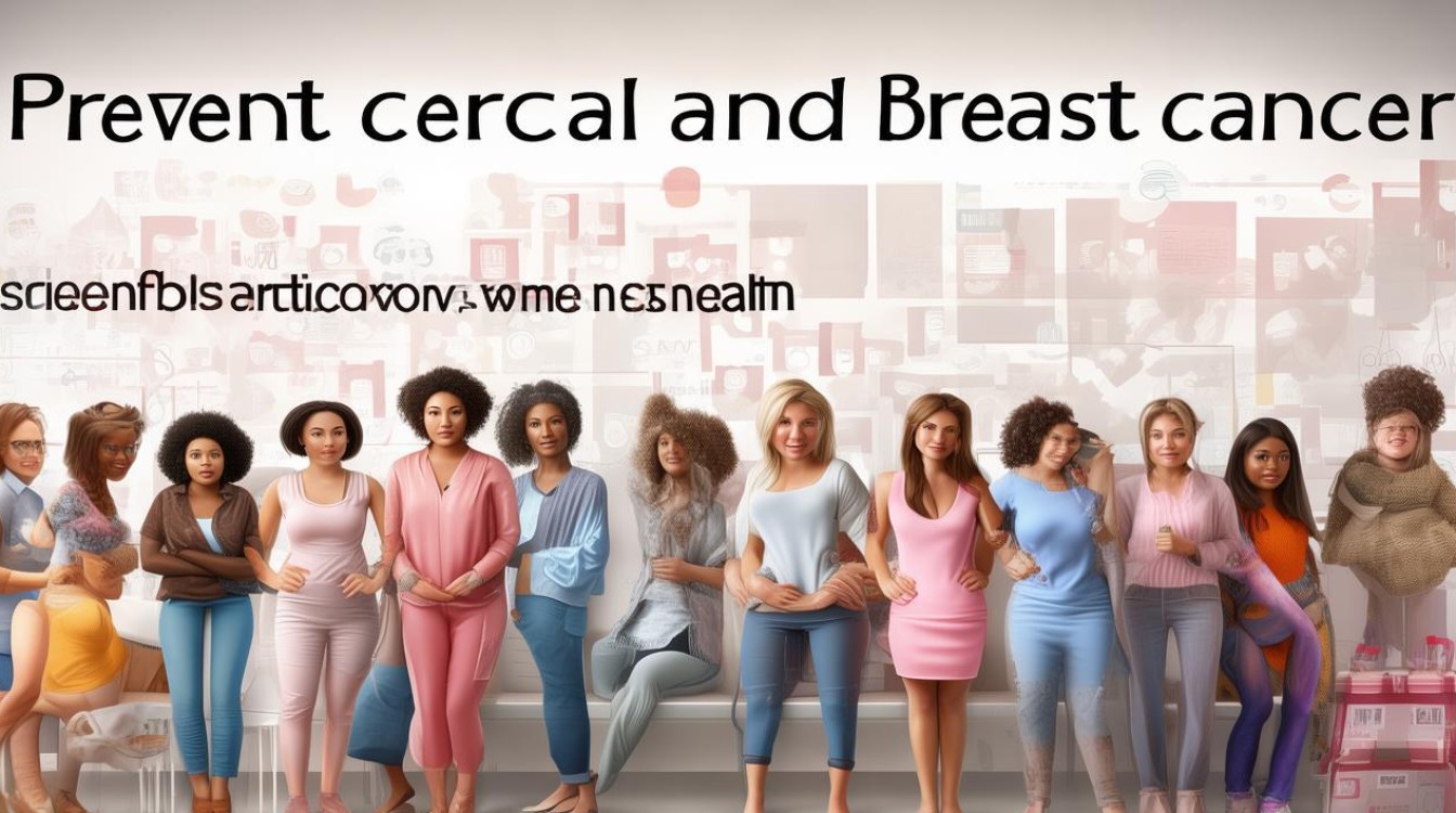 如何科学预防宫颈癌和乳腺癌？-图1