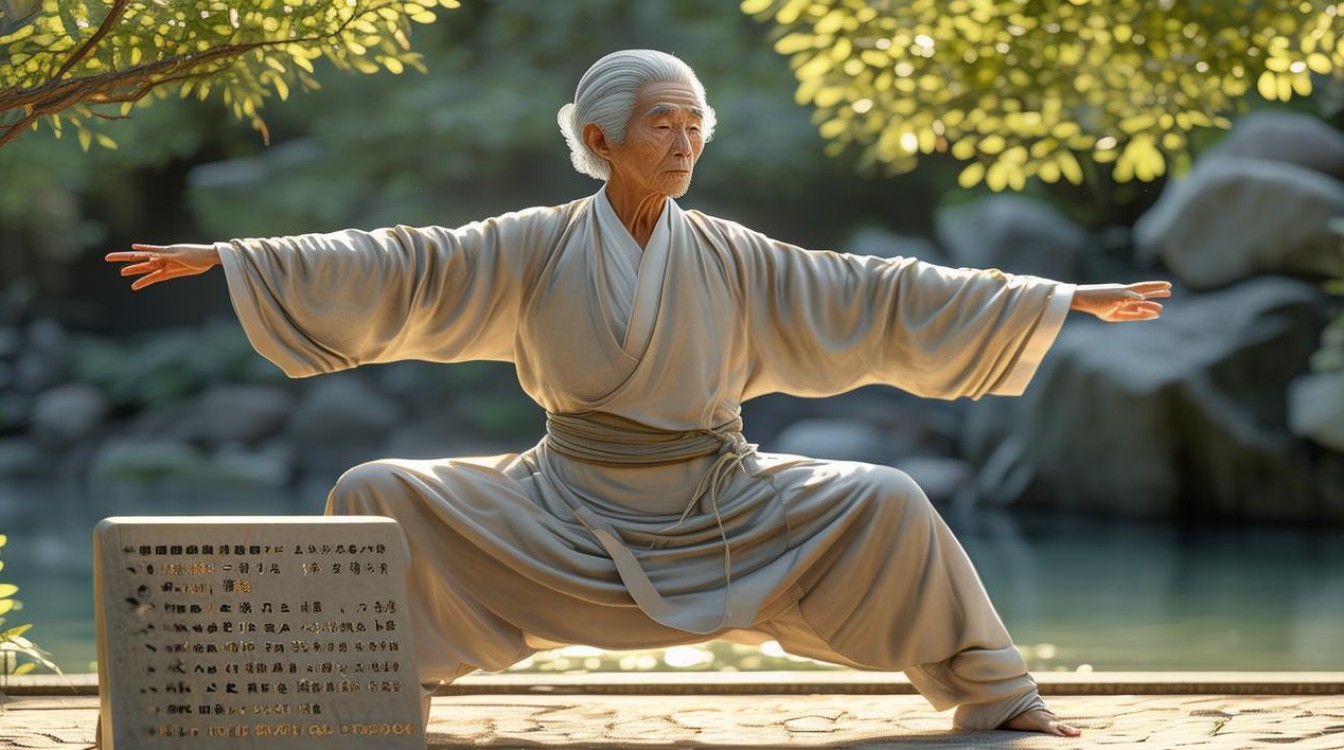 养生二步功，养生步法-图1