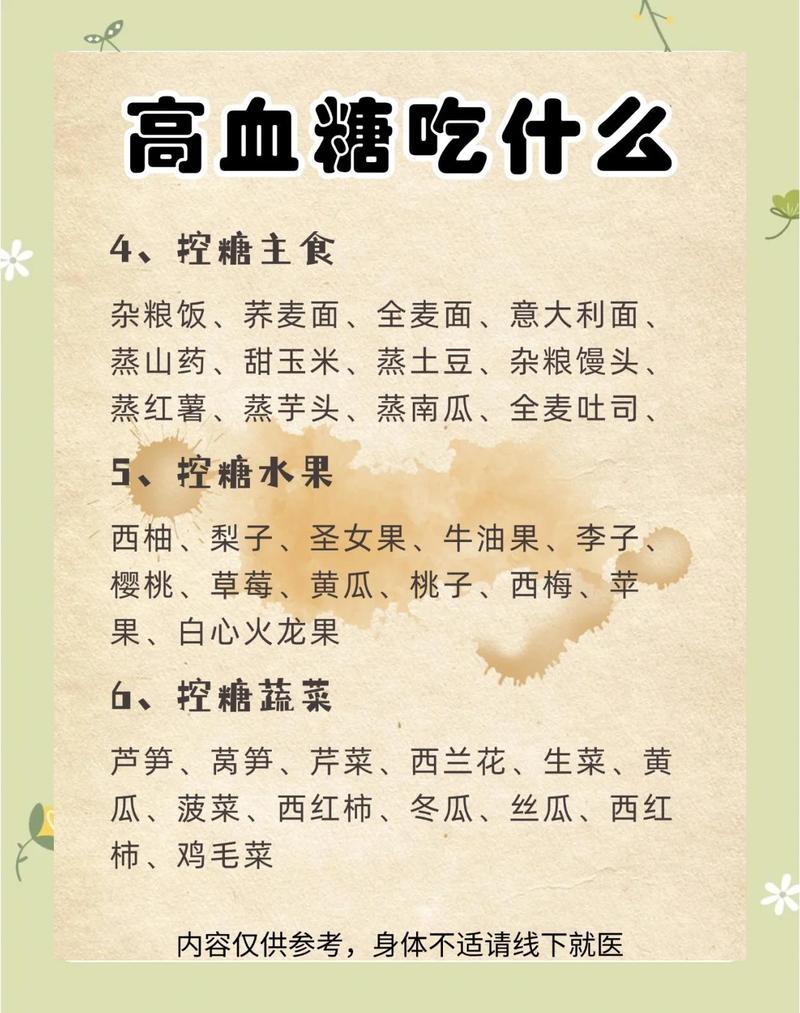 血糖偏高应注意什么饮食禁忌