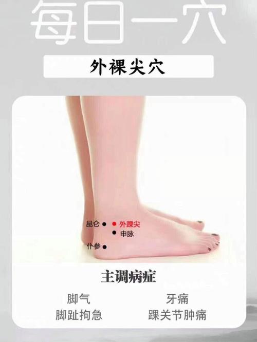 脚踝扭伤恢复 穴位分布