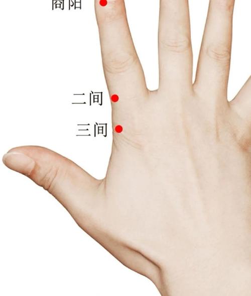 腰痛按摩手 哪个穴位