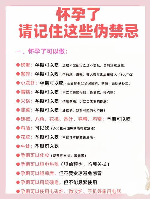 怀孕初期注意事项和饮食禁忌