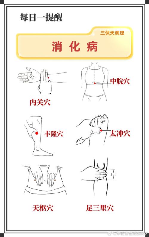 艾灸 胃炎 溃疡 穴位