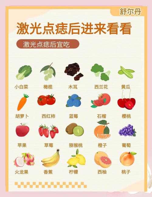 激光点痣后饮食要注意什么