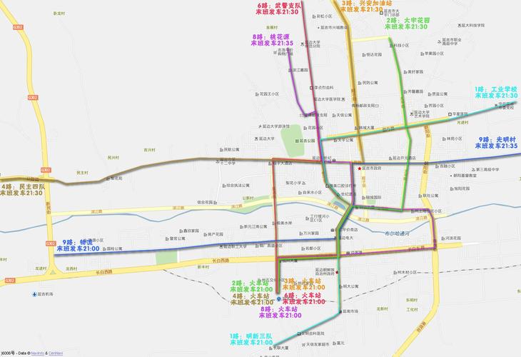 延吉市中医院公交路线