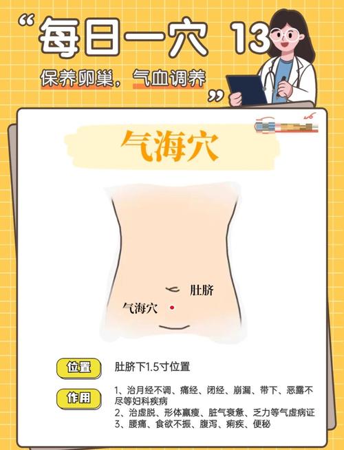 气海上边的穴位是啥穴位