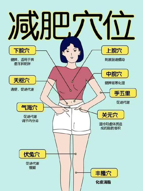 穴位埋线减肥埋哪些穴位