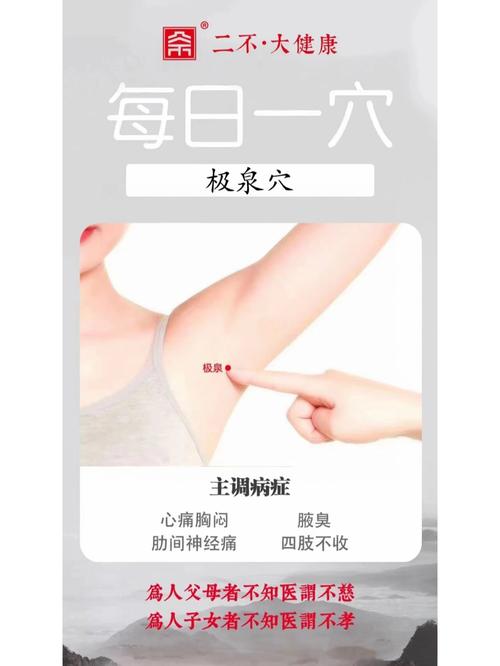 相通心肺穴位极泉穴位置