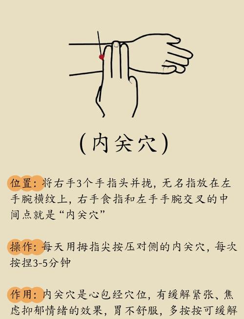 按摩什么穴位治疗焦虑症