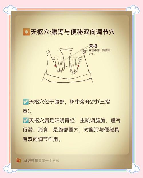 按摩什么穴位可以治便秘