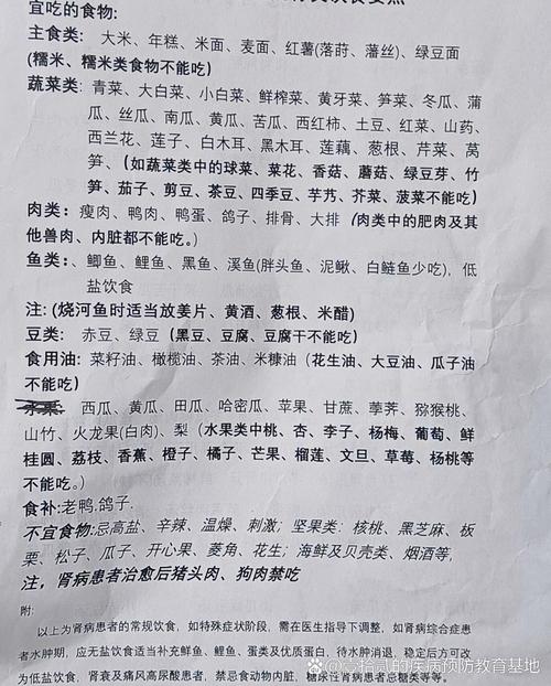 治疗饮食包括肾病饮食吗