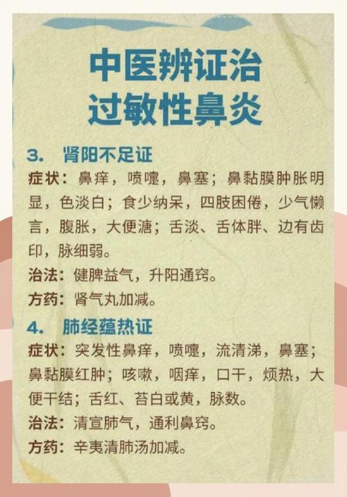 中医能治好过敏性鼻炎