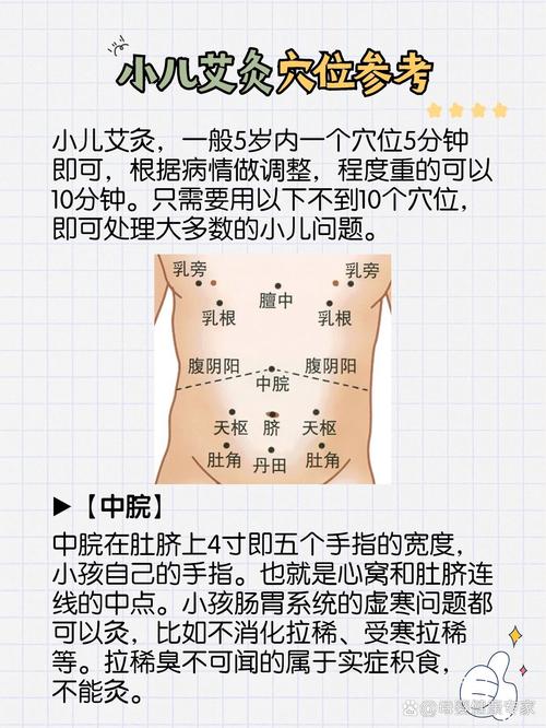 宝宝拉肚子艾灸哪个穴位