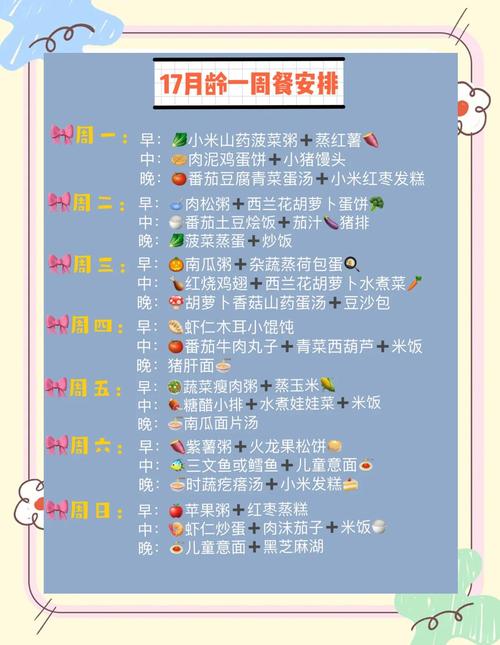 10个月宝宝饮食时间表