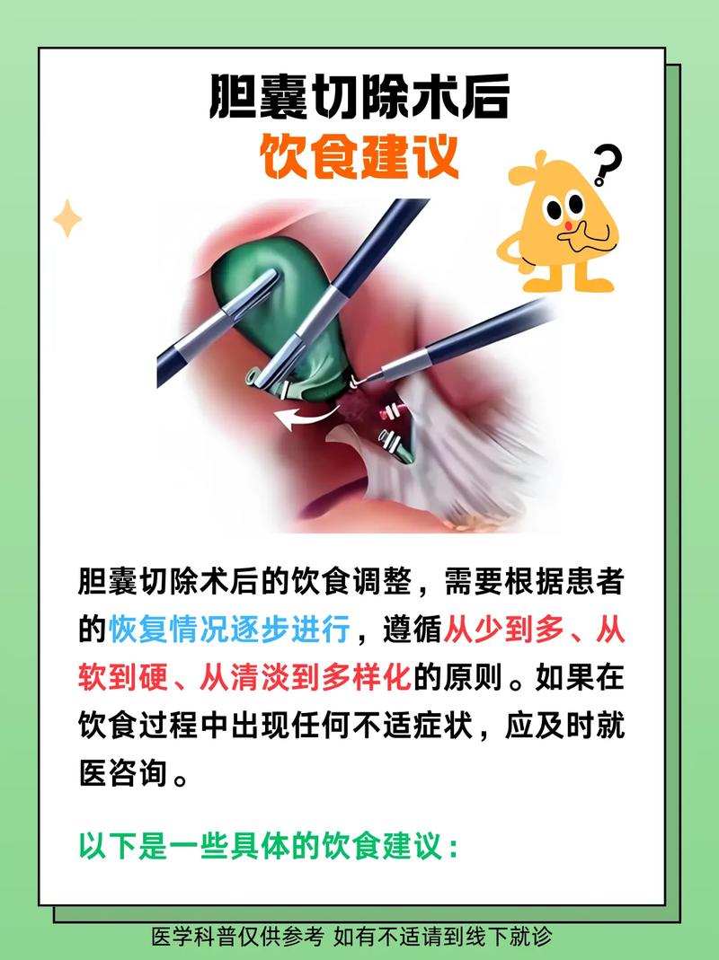 胆囊结石切除后饮食注意