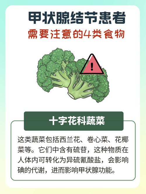 甲状腺结节患者注意饮食