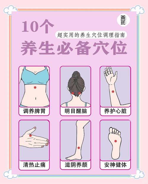 中医穴位推拿养生保健