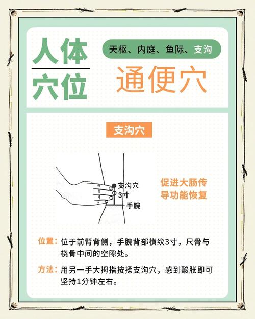 怎样按摩穴位解决便秘