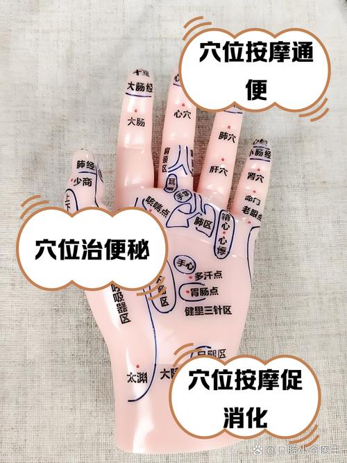 怎样按摩穴位解决便秘