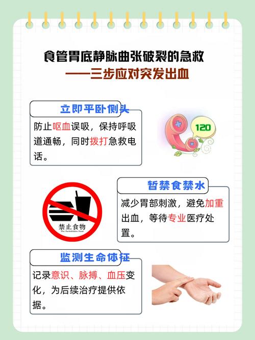 严重呕血病人的饮食护理