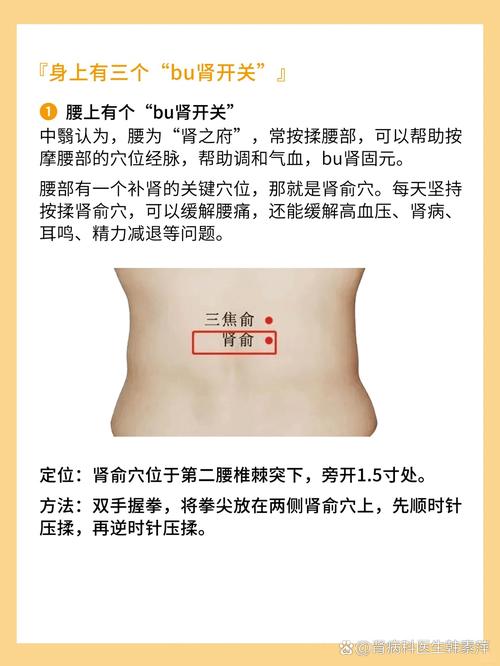 中医肾 艾灸什么穴位