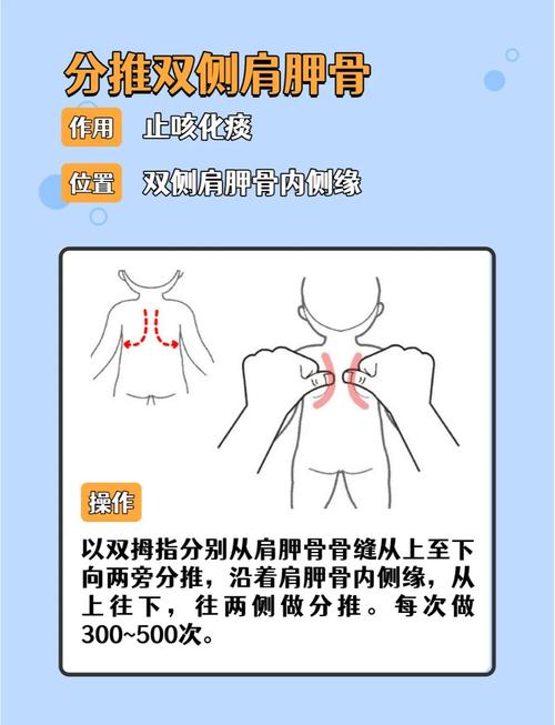小孩感冒咳嗽穴位按摩