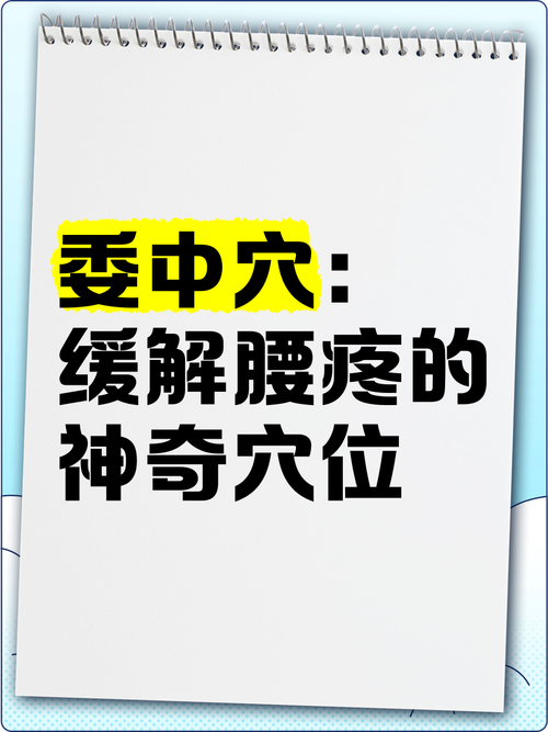中医腰疼针灸哪些穴位