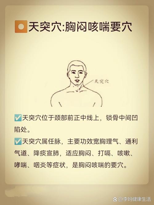 喘气费劲按摩什么穴位