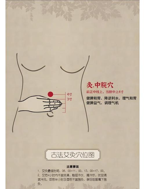 脾胃不和艾灸什么穴位