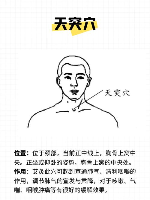 嗓子难受艾灸什么穴位