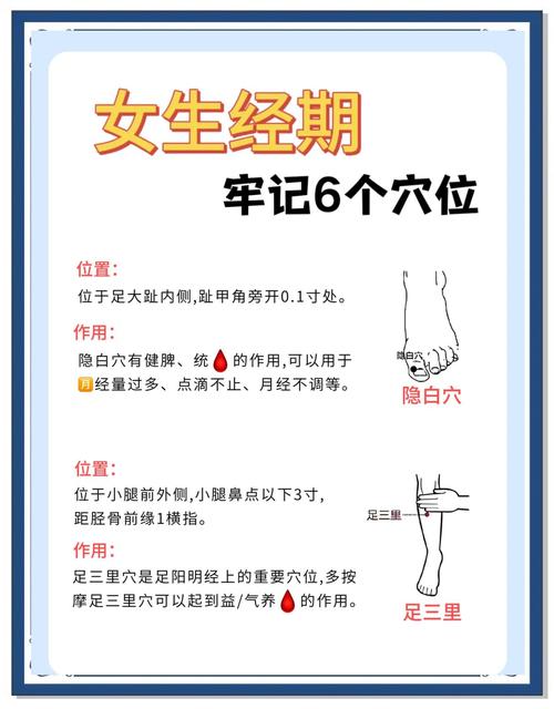 经期是否可以按摩穴位
