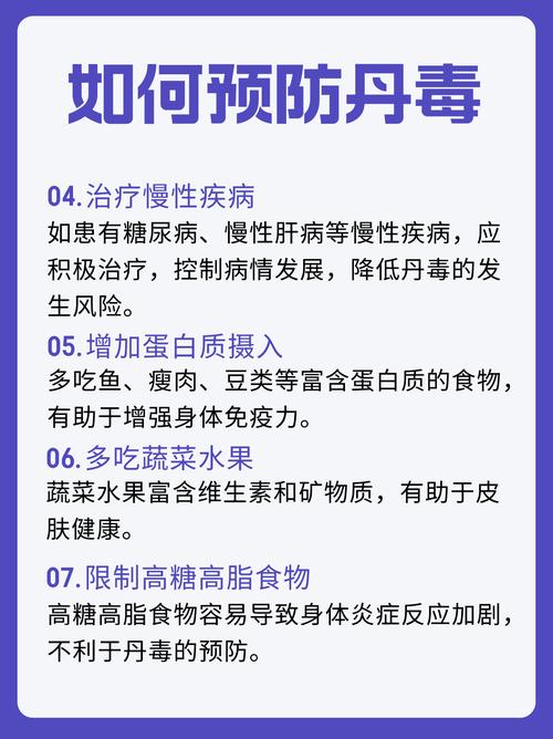 丹毒的饮食和饮食禁忌