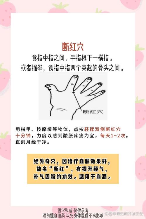 月经淋漓哪个穴位止血