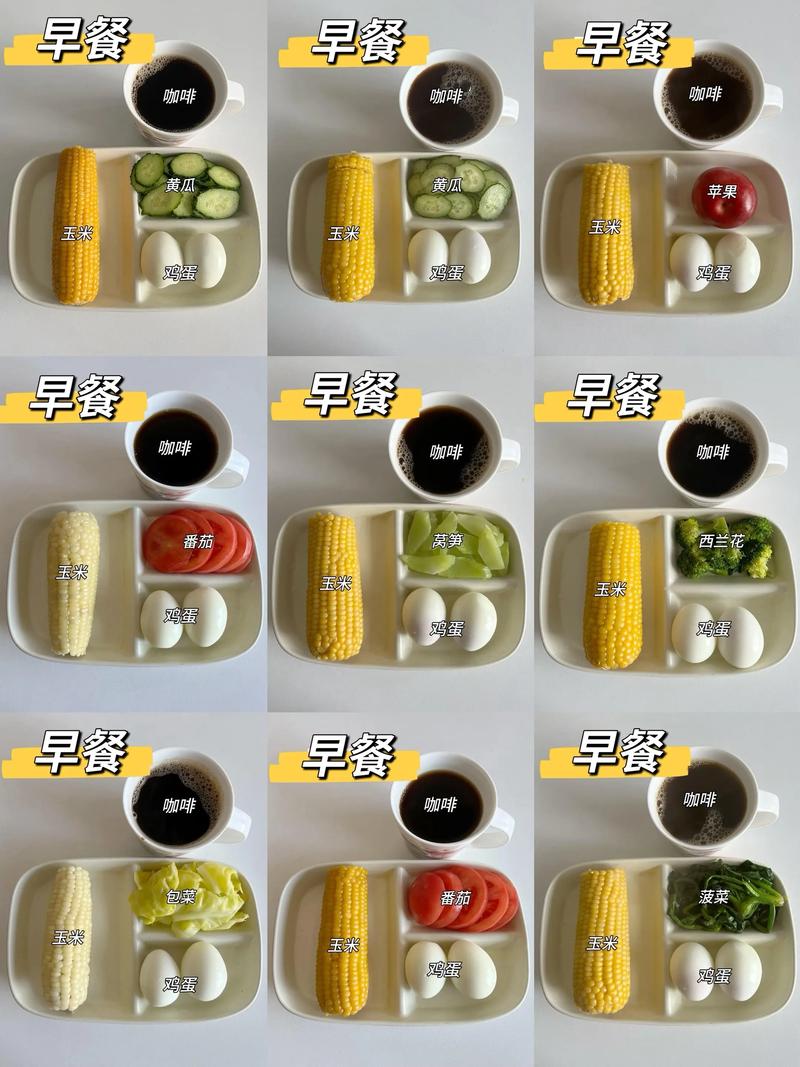 减脂饮食计划一日多餐