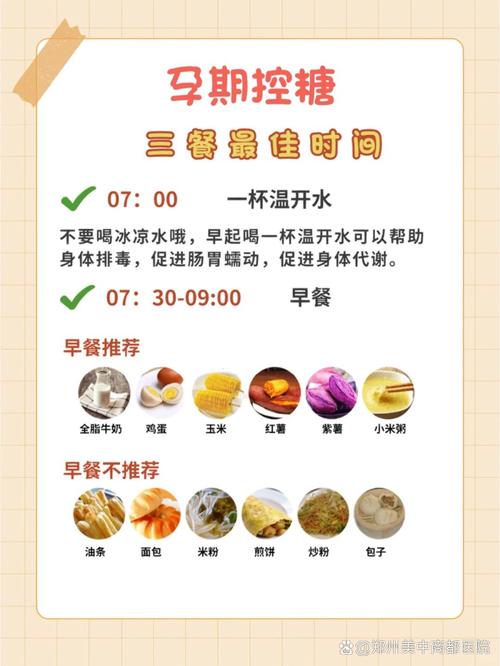 血糖高的孕妇三餐饮食