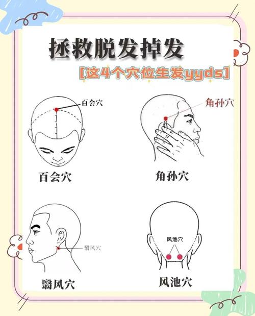 自己按摩穴位防止脱发