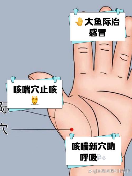 孕妇感冒咳嗽按摩穴位