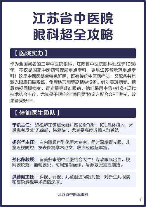 省中医院眼科门诊时间