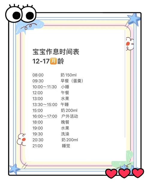 一岁多的宝宝饮食作息