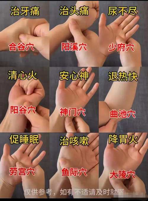 牙痛 按摩哪个穴位图