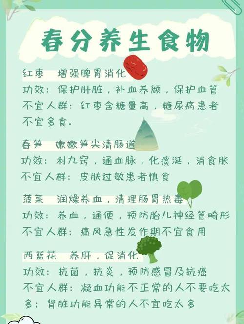 春季养生饮食三宜三忌