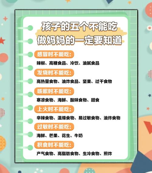 儿童健康饮食十大问题