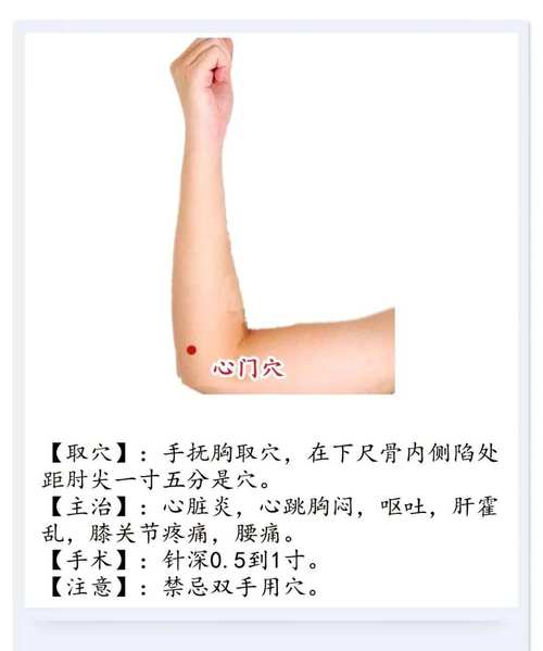 心脏不好按压哪个穴位