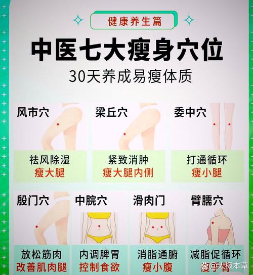 那些穴位艾灸可以减肥