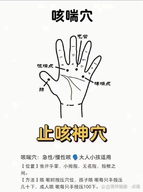 小儿干咳艾灸什么穴位