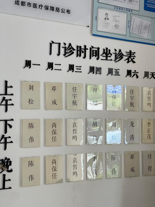 圣爱中医馆坐诊时间表