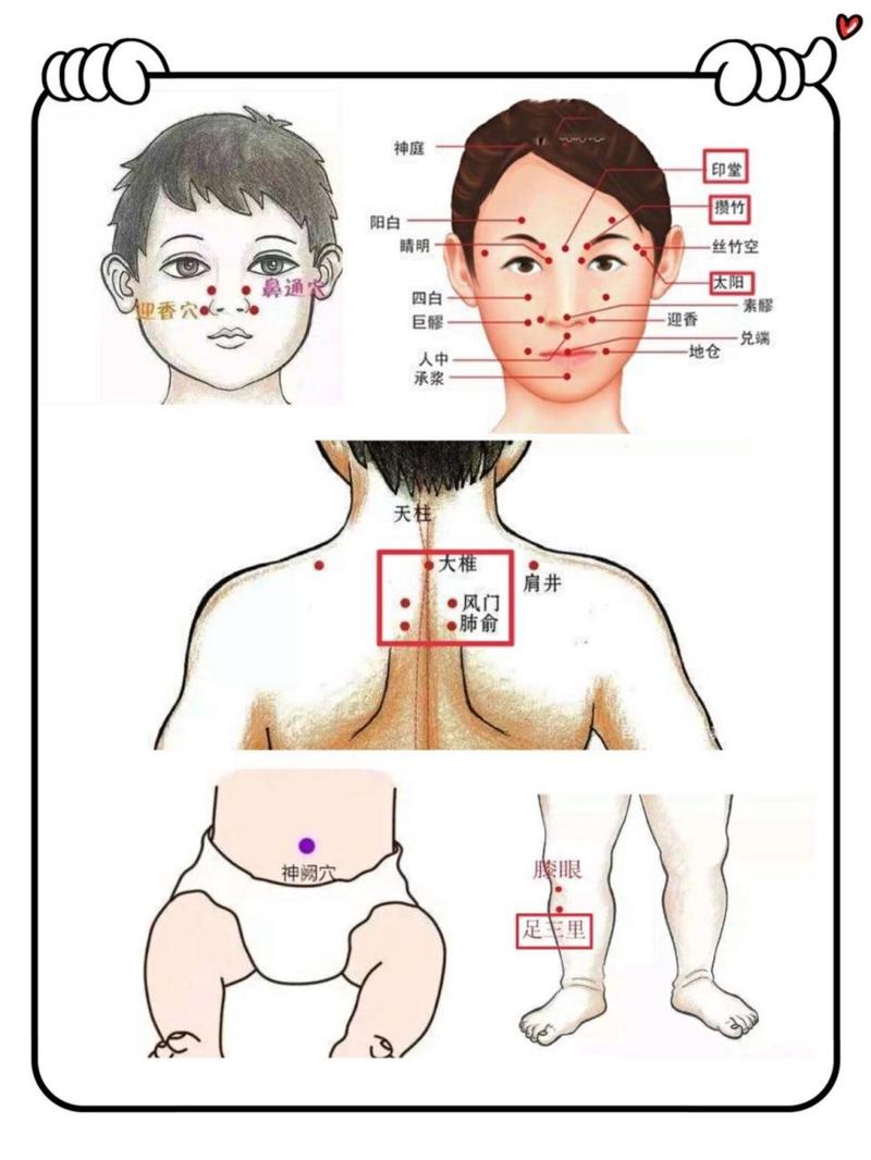 艾炙治疗鼻炎的穴位