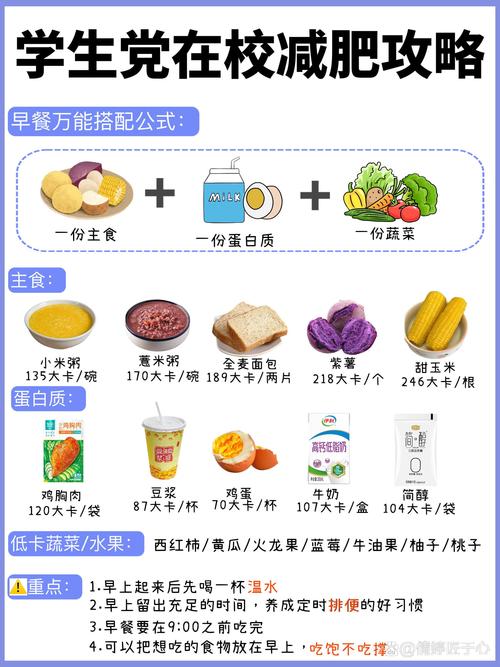 大学4年增高饮食计划