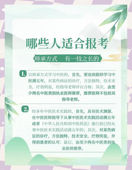 中医一技之长怎么报名