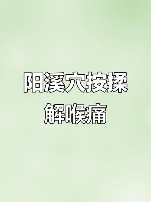 嗓音沙哑按什么穴位